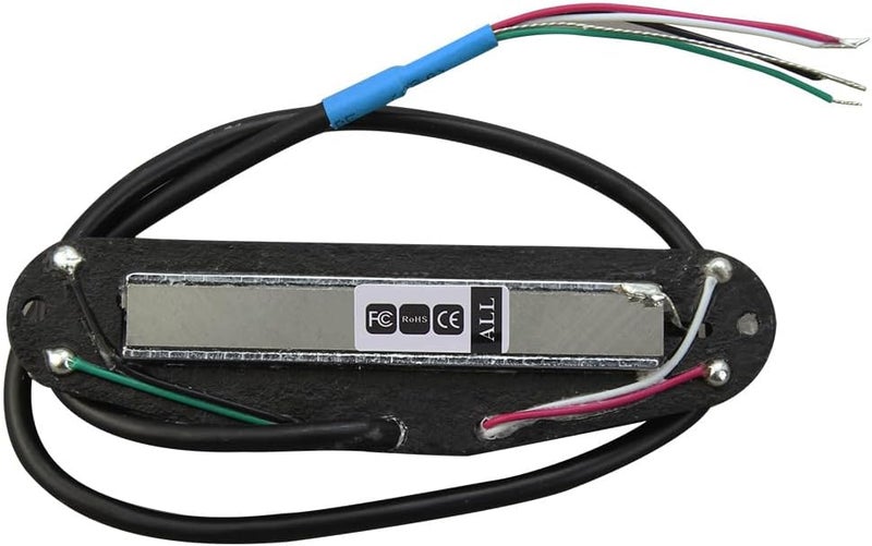 OriPure Hot Dual Rail Pickups Alnico5 Single-Coil-Sized Humbucker 12-13K Fit ST/SQ Style Electric Guitar, Black - Image 2